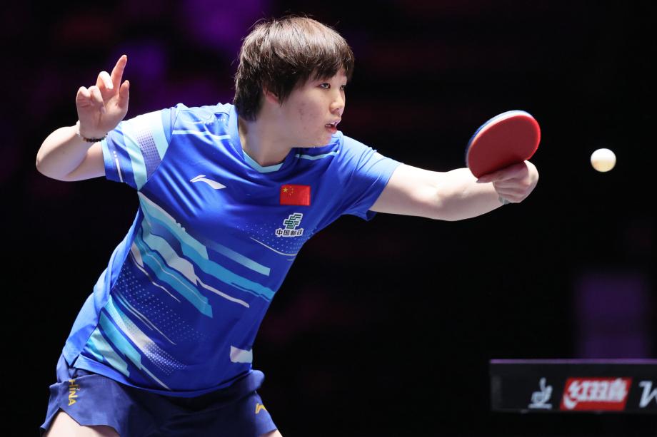 [图]WTT澳门冠军赛：蒯曼3-1晋级16强将战伊藤美诚